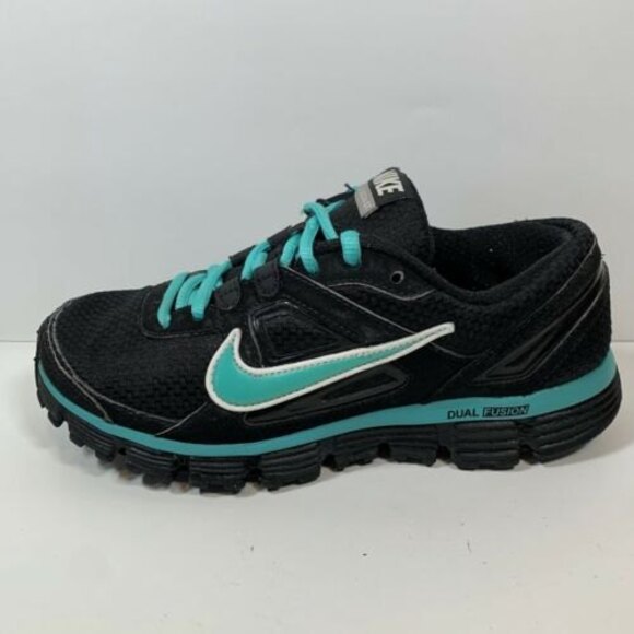 Nike Women’s Size 7 Dual Fusion X 407847-004 Black Running Shoes - Picture 6 of 11